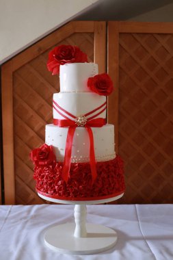 detay düğün pastası