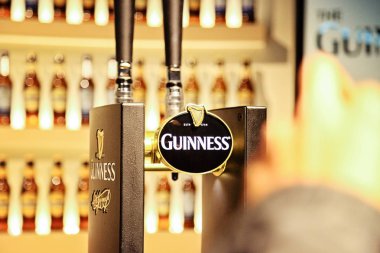 Guinness draft tezgahta quinness depo bira fabrikası
