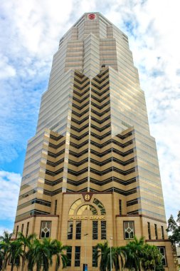 Menara Halk Bankası Kuala Lumpur, Malezya üzerinde Önden Görünüm