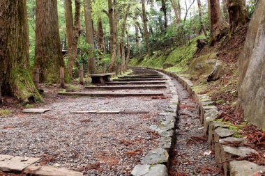 Park çevresindeki Naritasan Tapınağı, Narita, Japonya, 16. Nisan 2012