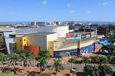 Görünüm üzerinde ağ geçidi tiyatro, alışveriş, Protea hotel Umhlanga Ridge, Durban, Güney Afrika, 7 Umhlanga Ridge ve dalga evden. Nisan 2011