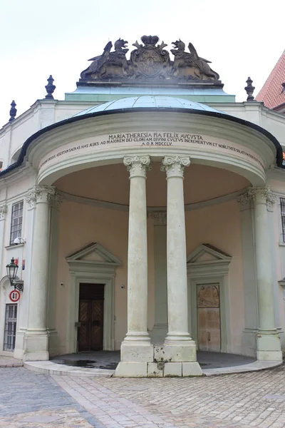 Maria Theresia Pia 费利克斯 · 奥古斯塔教会在布拉格，捷克共和国 — 图库照片