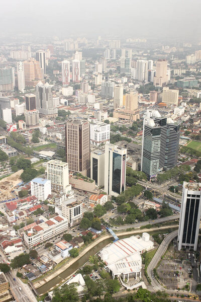 View on Kuala Lumpur from Menara Tower