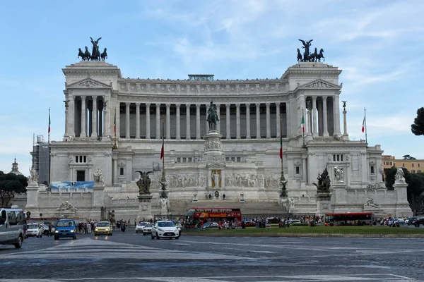 Vittoriano na Piazza Venezia, Roma — Fotografia de Stock