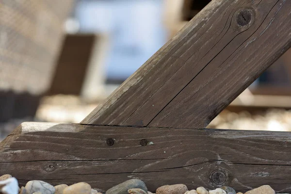 Wooden beam close up — Stock Photo, Image