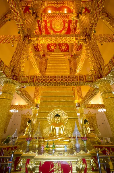 Wat Phra That Nong Bua Interior — Stock Photo, Image
