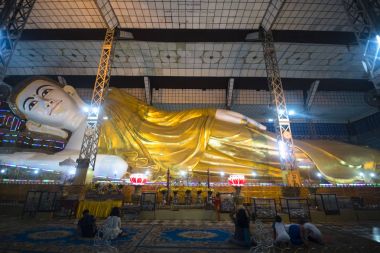 shwethalyaung Buda, bago, myanmar.