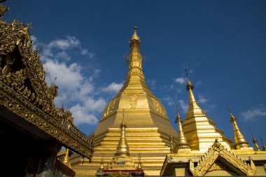 Sule pagoda, yangon, myanmar