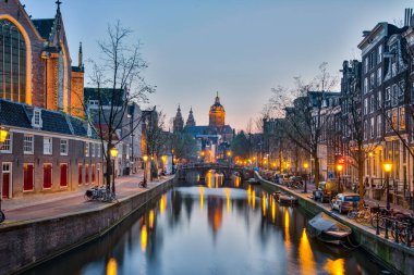 Amsterdam city, Hollanda Aziz Nikolaos Kilisesi
