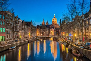Amsterdam city, Hollanda Aziz Nikolaos Kilisesi