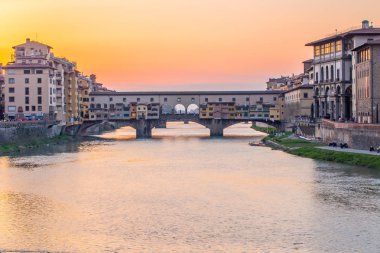 Ponte Vecchio Köprüsü Floransa, Firenze, Italy