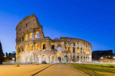 Colosseum Simgesel Yapı Roma, İtalya 