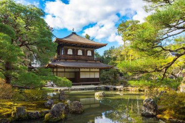 Ginkakuji Budist tapınağı: Kyoto, Japan