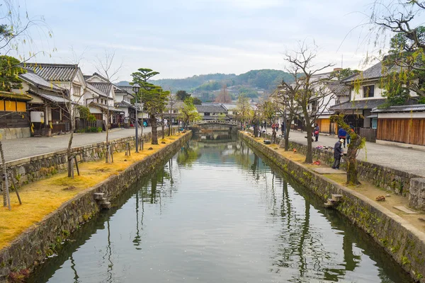 Kurashiki wsi w miasto Okayama, Japonia — Zdjęcie stockowe