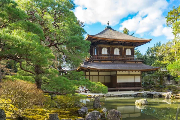 Ginkakuji de boeddhistische tempel in Kyoto, Japan — Stockfoto