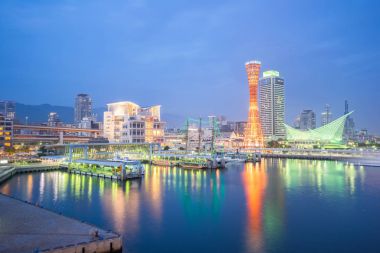 Kobe Kulesi ve bağlantı noktası Kobe, Japonya