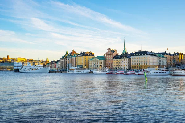 A Gamla Stan Óváros, Stockholm, Svédország — Stock Fotó