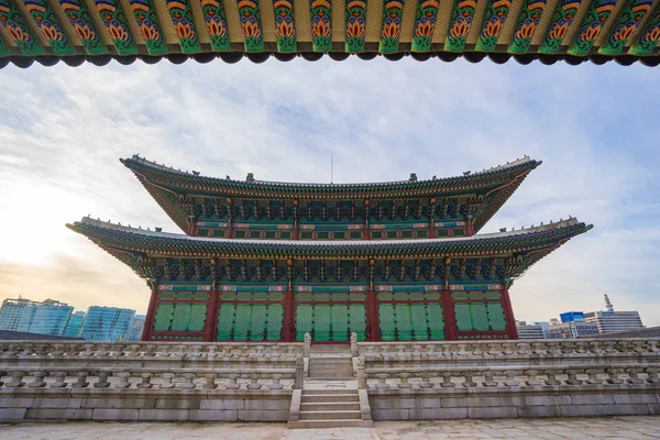 Gyeongbok Palace στη Σεούλ, Νότια Κορέα — Φωτογραφία Αρχείου