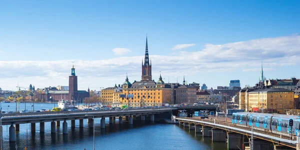 Városképet gazdagító épületnek szánták, Stockholm Óváros, Svédország — Stock Fotó