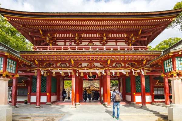 Santuario Tenmangu en Dazaifu, Fukuoka, Japón — Foto de Stock