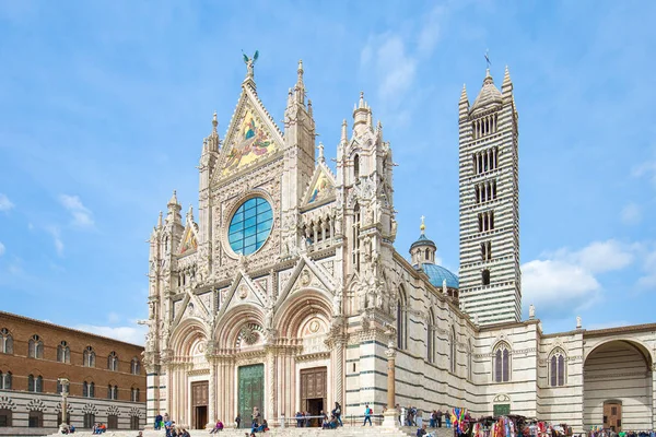 Cathédrale de Sienne à Sienne, Toscane, Italie — Photo