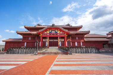 Shuri kalede Naha, Okinawa, Japan