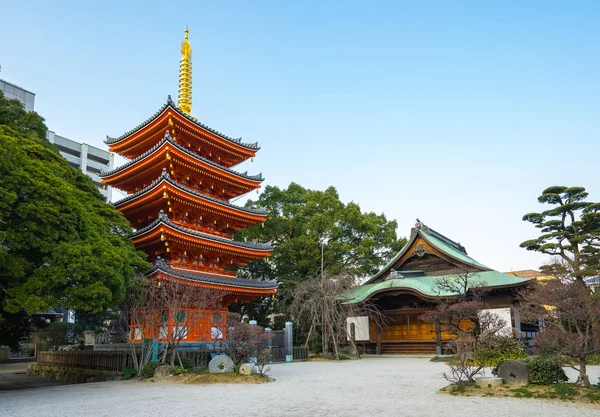 Tochoji-Tempel in hakata, fukuoka, japan — Stockfoto