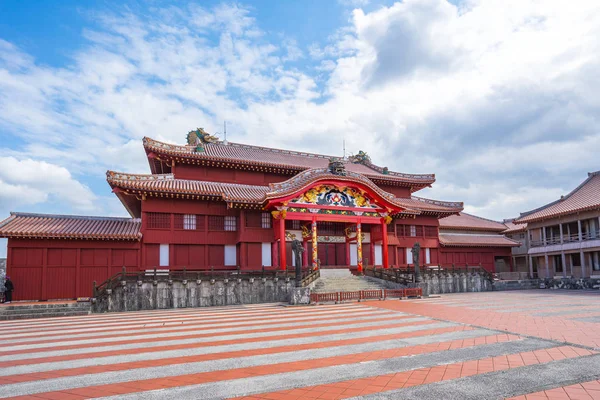 Castelo de Shuri em Naha, Okinawa, Japão — Fotografia de Stock