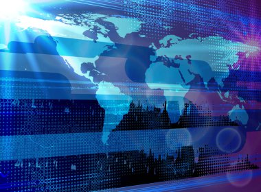 Dünya haritası arkaplanı