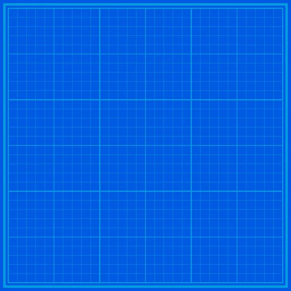 Blueprint Background Tech Vector Illustration. Grid Backdrop — Stock Vector