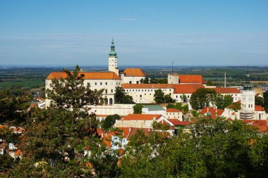 Mikulov kale Çek Cumhuriyeti