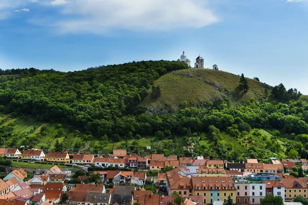 De Heilige heuvel in Mikulov — Stockfoto