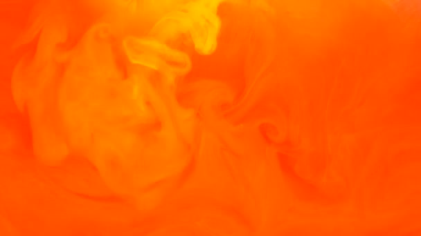 Imagens 4K. Contexto abstrato. Cores de tinta líquida Misturando fluido de redemoinho de explosão — Vídeo de Stock