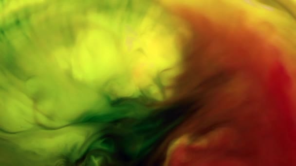 Full Hd. Abstract achtergrond. Vloeibare inkt burst swirl vloeistof mengen — Stockvideo