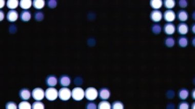 Parti için beyaz bokeh ışıkları arkaplanı