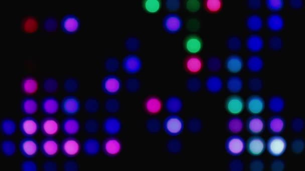 Abstrakte bunte Bokeh Lichter Hintergrund für Party — Stockvideo