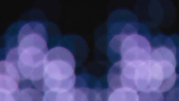 Weiße Bokeh Lichter Effekt Hintergrund für Party — Stockvideo