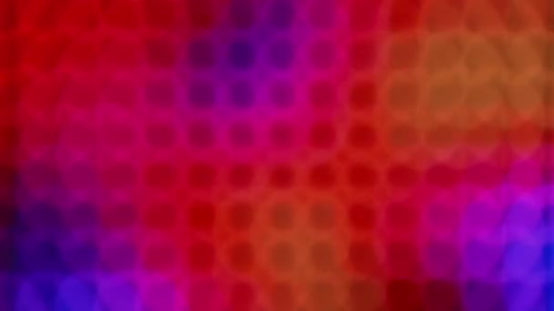 Bunte große Bokeh-Lichter Hintergrund für Party — Stockvideo