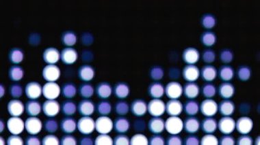 Parti için soyut beyaz bokeh ışıkları arkaplanı