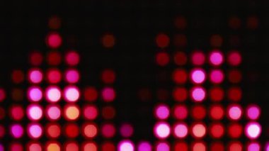 Soyut pembe ve turuncu Bokeh ışıkları parti için arka plan