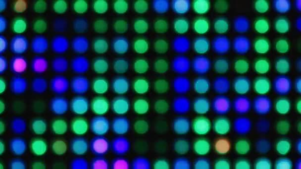 Abstrakte bunte Bokeh Lichter Hintergrund für Party — Stockvideo