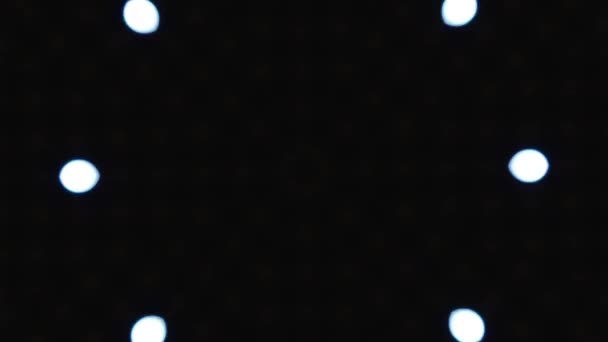 Feux néons kaléidoscopiques VJ disco, se déplaçant rapidement, pour fête ou concert 