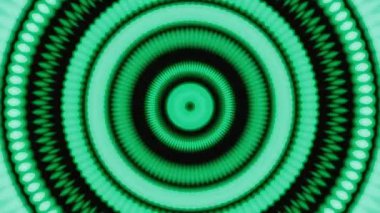 Disko kaleydoskopik VJ arka plan neon ışıkları, hızlı hareket, parti ya da konser için