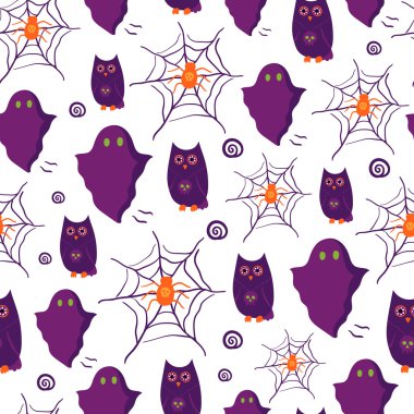 Dikişsiz halloween desen