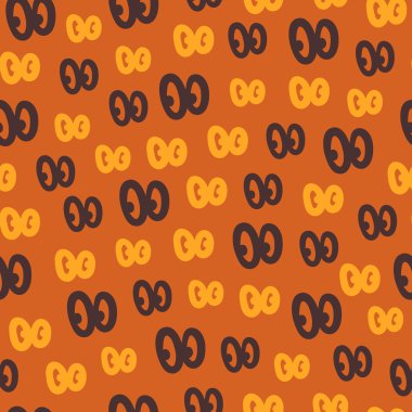 Dikişsiz halloween desen