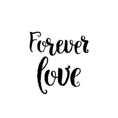 Vektör elle çizilmiş yazı poster