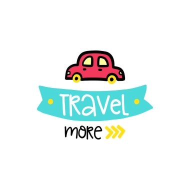 Vektör poster tümcecik ve dekor