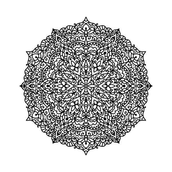 Mandala etnică vectorială — Vector de stoc