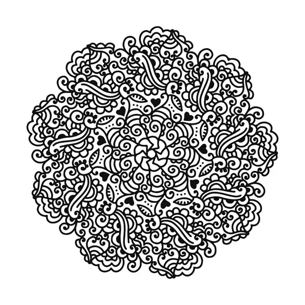 Mandala ethnique vecteur — Image vectorielle