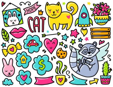 Doodles'ın tatlı öğeleri